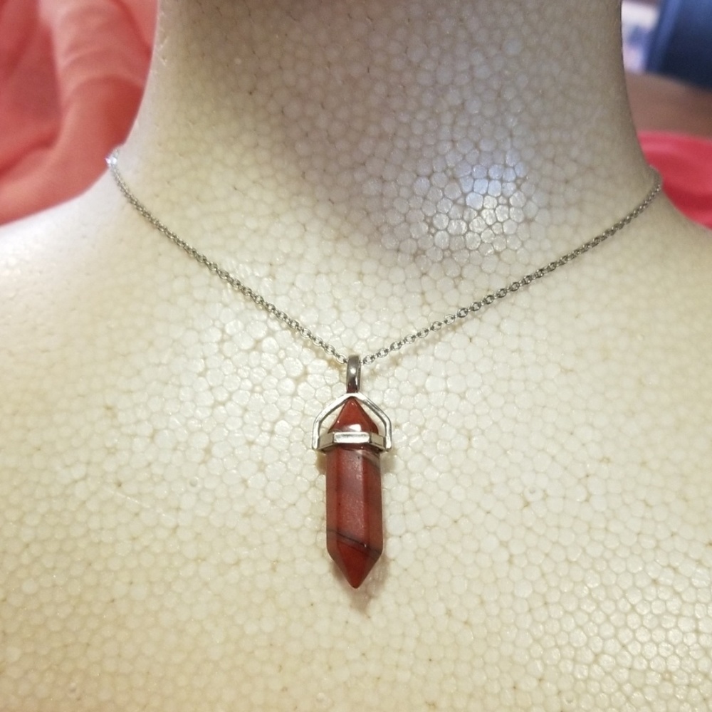 Red jasper pendant